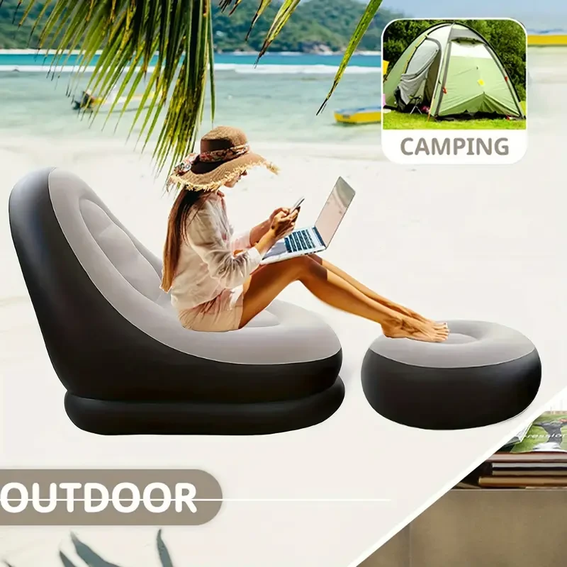 Lazy Inflatable Foldable Sofa Bed